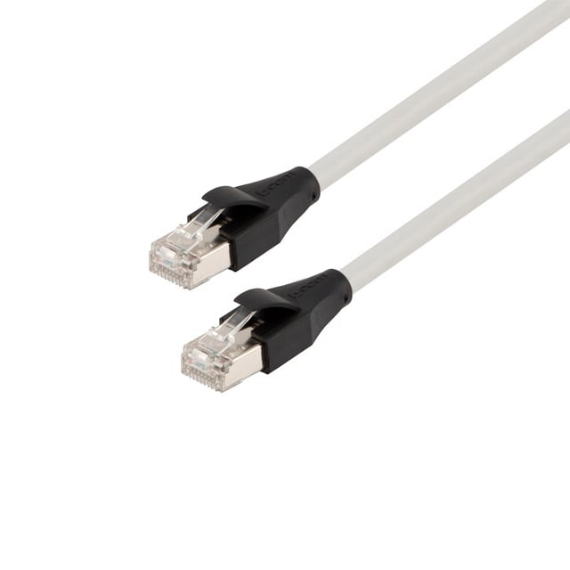 TRD695SFGRY-100F 模块化以太网电缆（RJ45，RJ11）