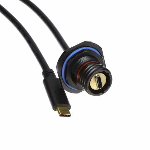 USB3CFTV7ZN100 射频同轴连接器