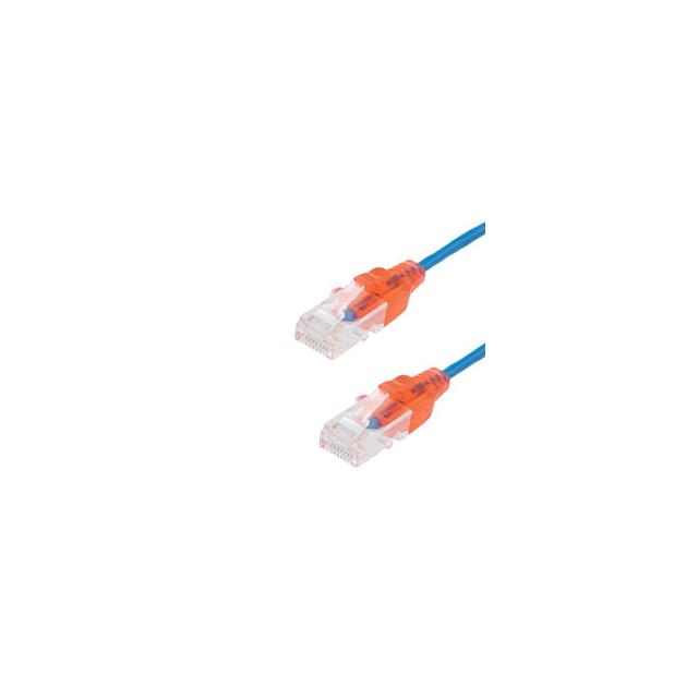 TRD630A-BLU-5F-5PK 模块化以太网电缆（RJ45，RJ11）