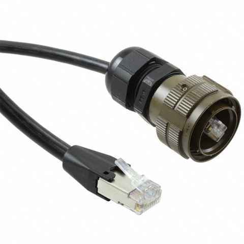 S-RJFTV5E1706PG10 模块化以太网电缆（RJ45，RJ11）
