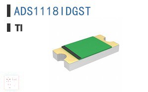 ADS1118IDGST 数据采集 - 模拟数字转换器 (ADC)