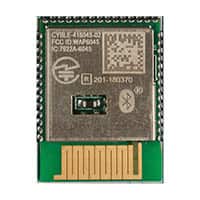 CYBLE-416045-02 射频收发器和调制解调器