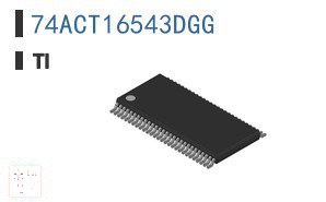 74ACT16543DGG 逻辑 - 缓冲器、驱动器、接收器、收发器