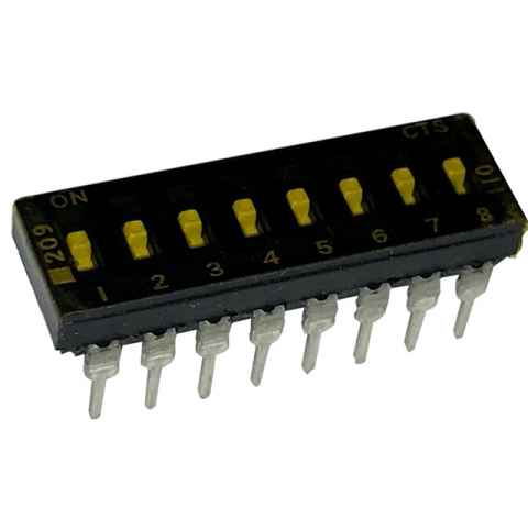 209-8LPSTD DIP 开关