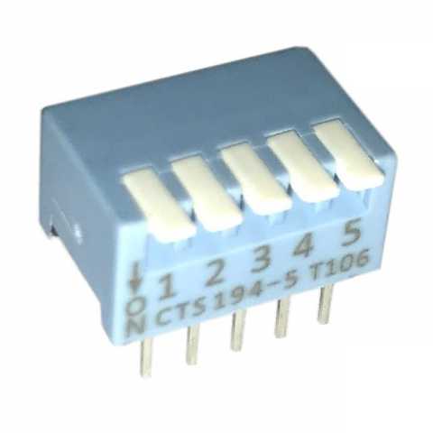 194-5MS DIP 开关