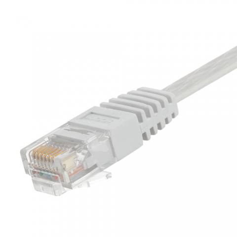 TRD855FLAT-WHT-100 模块化以太网电缆（RJ45，RJ11）
