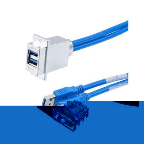 CM-100518ORBSTK 模块化以太网电缆（RJ45，RJ11）