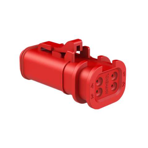 AT06-4S-OMRED 射频同轴连接器