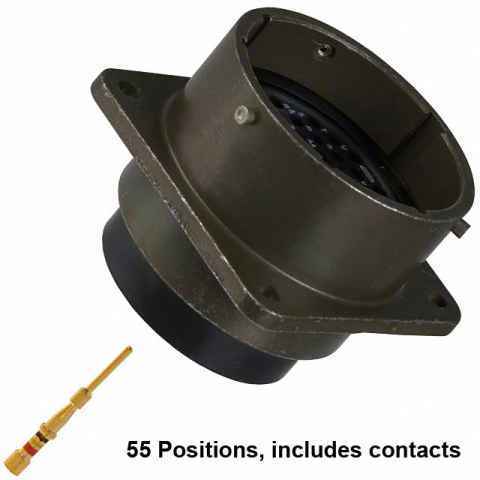 PT02SE-22-55P(025) 射频同轴连接器