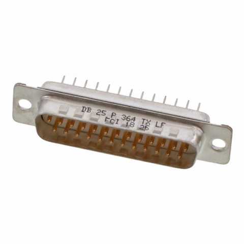 DB25P364TXLF D-Sub射频同轴连接器