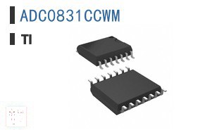 ADC0831CCWM 数据采集 - 模拟数字转换器 (ADC)