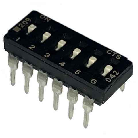209-6LPS DIP 开关