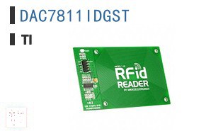 DAC7811IDGST 数据采集 - 数字模拟转换器 (DAC)