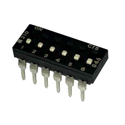 210-6LPSF DIP 开关