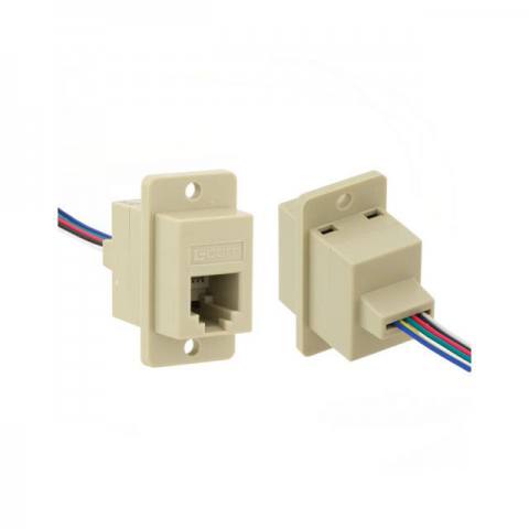 ECJ5046-IV 模块化以太网电缆（RJ45，RJ11）