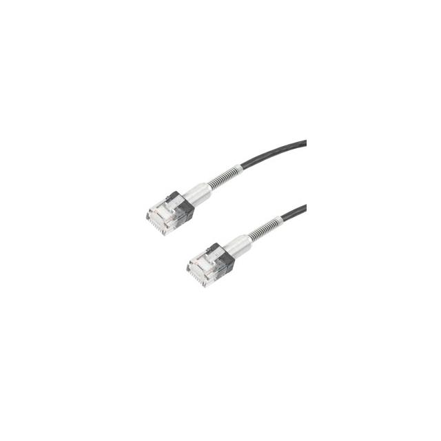 TRD630A-DS-BLK-3F 模块化以太网电缆（RJ45，RJ11）