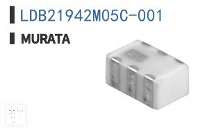 LDB21942M05C-001 巴伦转换器，平衡-不平衡转换器