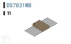 DS7831WB 接口 - 驱动器、接收器、收发器