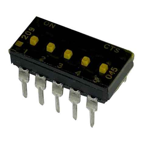 209-5MSTF DIP 开关