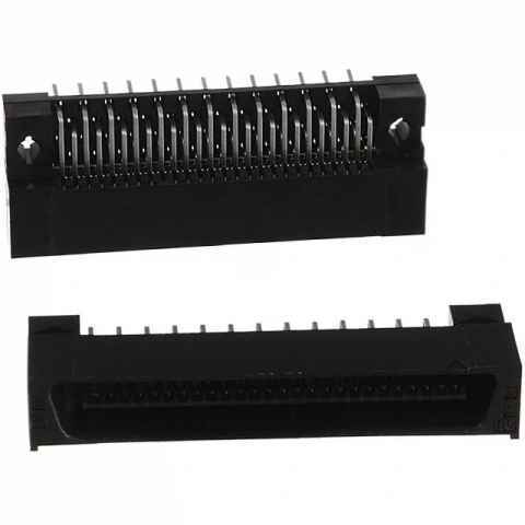 FX2-52P-1.27DS 中心带触点射频同轴连接器