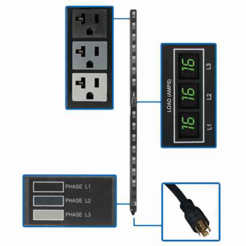 PDU3MV6L2120LV 配电，浪涌保护器