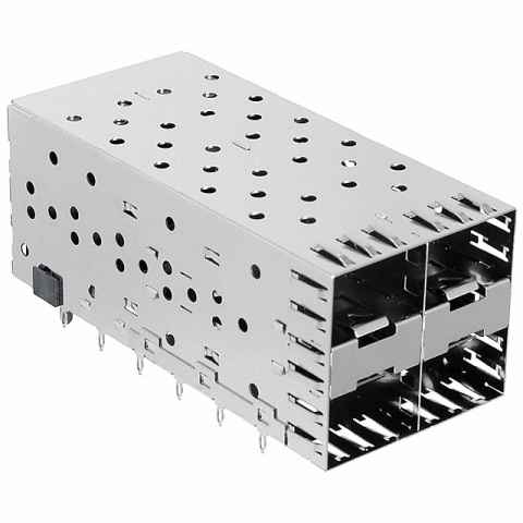 UE78-B2127-00321 带机架的插孔、成组 (2x2)射频同轴连接器