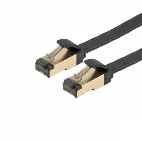 TRD730FLAT-BLK-50F 模块化以太网电缆（RJ45，RJ11）