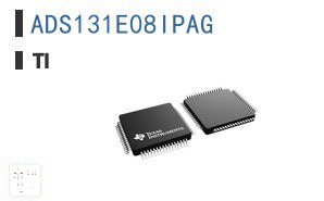 ADS131E08IPAG 数据采集 - 模拟数字转换器 (ADC)