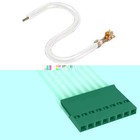 H2BXG-10106-W8 跳线，预压接引线