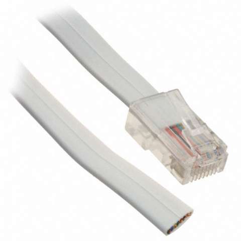 513-26-8800-WH-0025F 模块化以太网电缆（RJ45，RJ11）