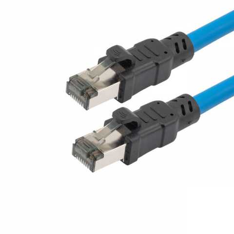 TRD824Z-BLU-65F 模块化以太网电缆（RJ45，RJ11）