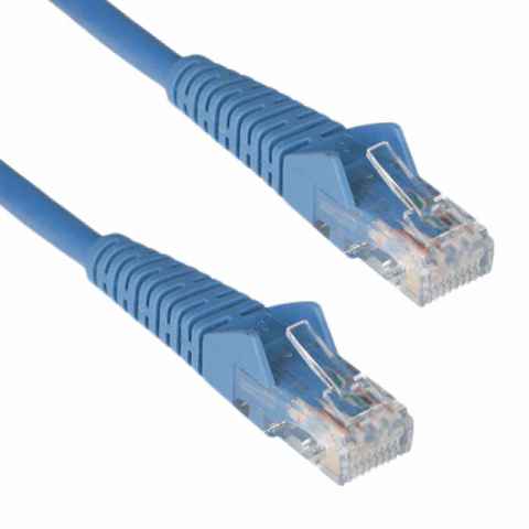 N201-002-BL50BP 模块化以太网电缆（RJ45，RJ11）