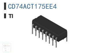 CD74ACT175EE4 逻辑 - 触发器