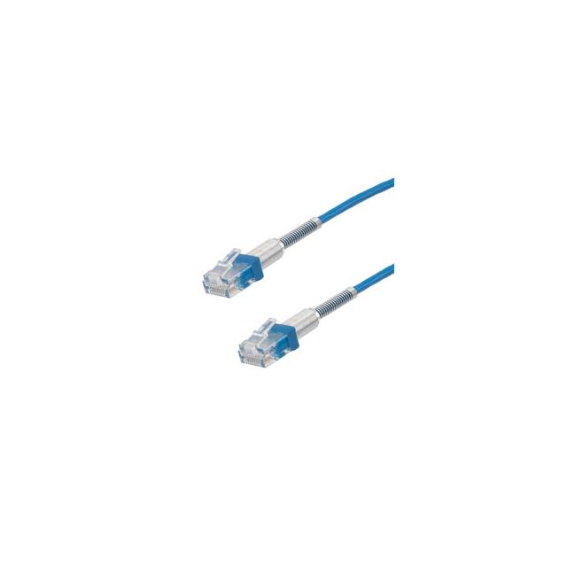 TRD630A-DS-BLU-25F 模块化以太网电缆（RJ45，RJ11）