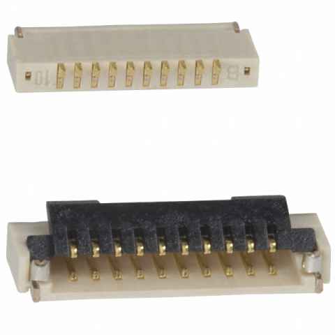 FH19SC-10S-0.5SH(09) FFC、FPC（扁平柔性）连接器