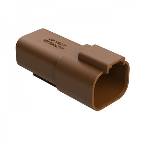 AT04-4P-BRN 射频同轴连接器
