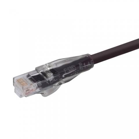 TRD815CRBLK-25 模块化以太网电缆（RJ45，RJ11）