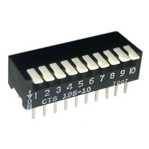195-10MS DIP 开关