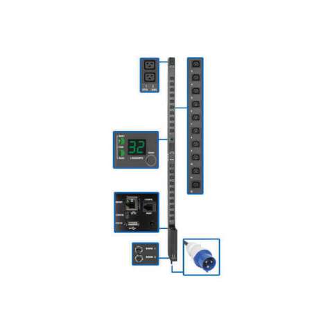 PDUMV32HVNETLX 配电，浪涌保护器