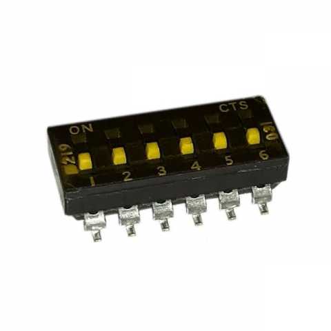 219-6MSTRF DIP 开关