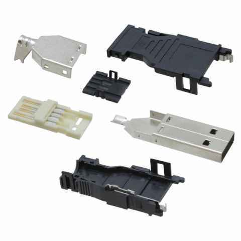 2040305-1 USB、DVI、HDMI 连接器