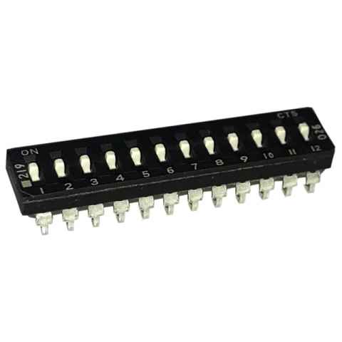 219-12MSJR DIP 开关