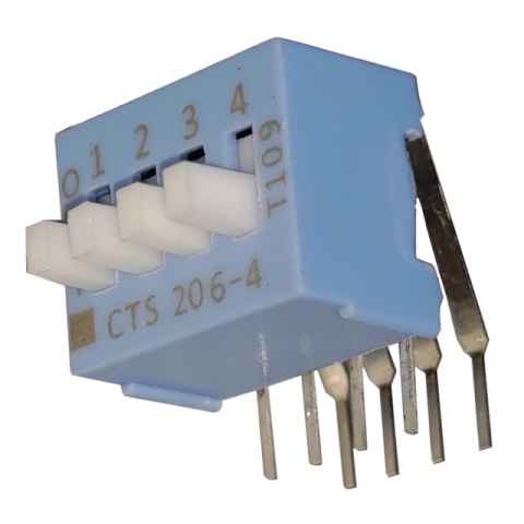206-4RAES DIP 开关