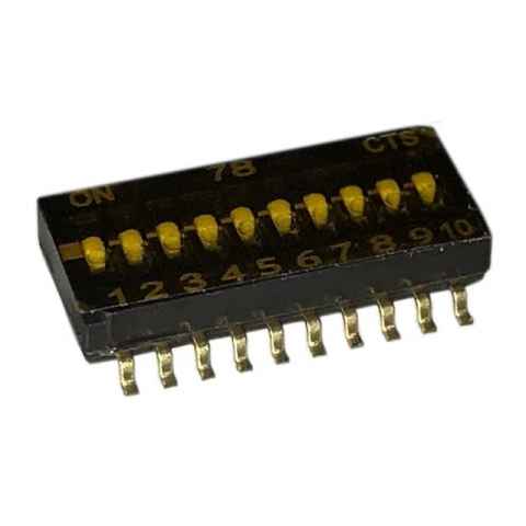 218-10LPSTR DIP 开关