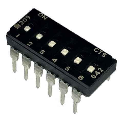 209-6LPSF DIP 开关