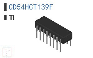CD54HCT139F 逻辑 - 门和反相器
