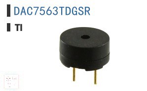 DAC7563TDGSR 数据采集 - 数字模拟转换器 (DAC)