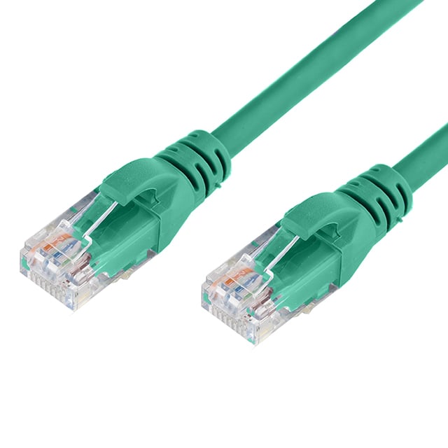 AMJE0808-0200-GNB-24 模块化以太网电缆（RJ45，RJ11）