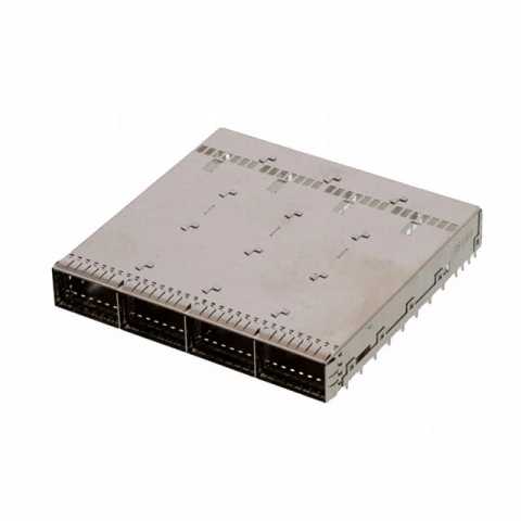 2338495-3 成组机架 (1 x 4)射频同轴连接器