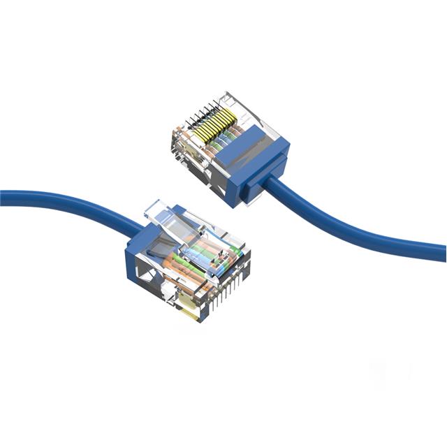 CM-100294BLBSTK 模块化以太网电缆（RJ45，RJ11）